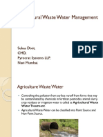 Suhas Dixit - Agricultural Waste Water Management