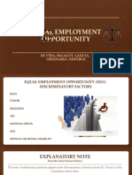 EQUAL EMPLOYMENT OPPORTUNITY ACT