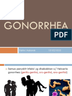 Gonorrhea: Fakhri Mubarok 151021033