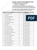 Program Pendidikan Dokter Spesialis Unhas