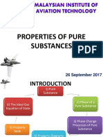 Properties of Pure Substances
