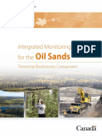 Integrated Monitoring Plan For The: Oil Sands