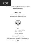 Download Perancangan Perangkat Lunak Prototype Alat Pengangkat Sampah Dari Sungai Berbasis PLC by Muharmy Kuniawan SN35994902 doc pdf