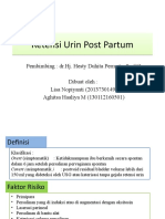 Retensio Urine Post Partum