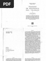 Friedmann y Naville. Tratado de Sociología Del Trabajo. Tomo I | PDF