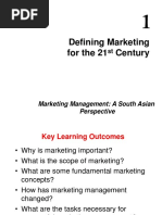 Chapter 01 Marketing 21stcentury