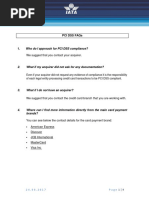 Pci Dss Faqs: We Suggest That You Contact Your Acquirer