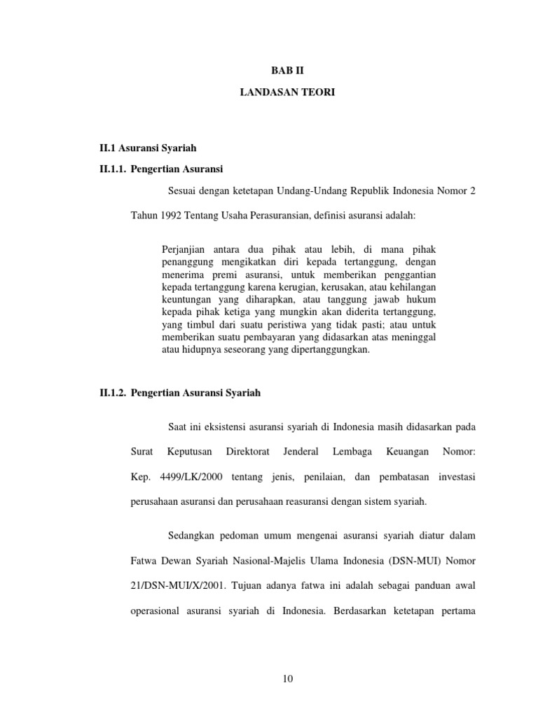 Perbedaan Asuransi Syariah Dan Konvem Pdf