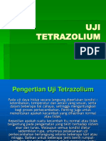 UJI TETRAZOLIUM SEBAGAI ALAT UKUR VIABILITAS BENIH