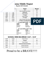 IMMS Regular Schedule (8!15!17)