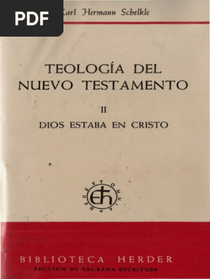 Schelkle Karl Hermann Teologia Del Nuevo Testamento 02pdf - 