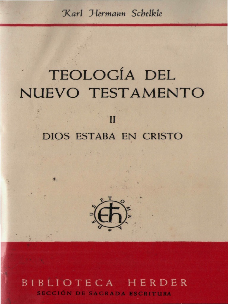 Schelkle Karl Hermann Teologia Del Nuevo Testamento 02 PDF PDF