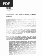 Instrucciones de Fiscalía a los Mossos