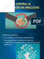 La Lucha Contra La Corrupción en Ayacucho