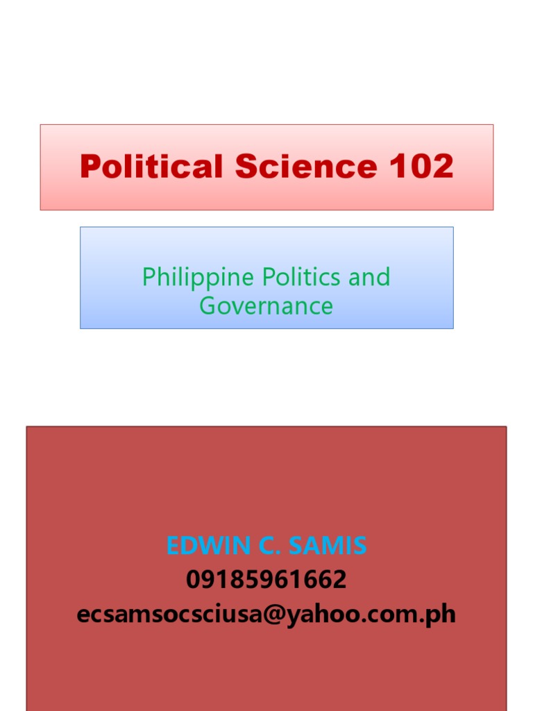 POLITICAL SCIENCE 102 QUIZLET intelligence overview