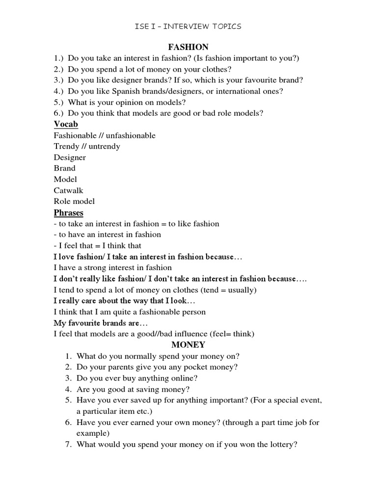 ise-i-interview-topics-pdf-healthy-diet-physical-exercise