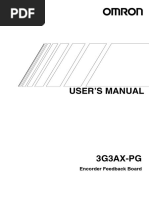 I564 E1 01 3g3ax PG Users Manual