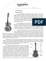 Origem e evolução do violão