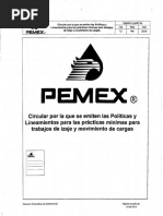 Circular Maniobras e Izaje