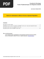 Baremos Espanoles CBCL6-18 PDF