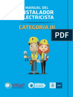 Manual - Instalador Electricista - catIII PDF