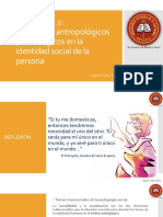 LECCIÓN 1.1 Referentes Antropológicos y Sociológicos en La Identidad Social de La Persona