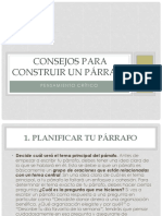 CONSEJOS PARA CONSTRUIR UN PÁRRAFO.pptx