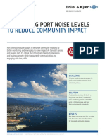 Monitoring Port Noise Levels: To Reduce Community Impact