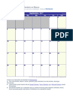 Calendario Septiembre 2017