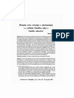Relações entre ontologia e epistemologia.pdf