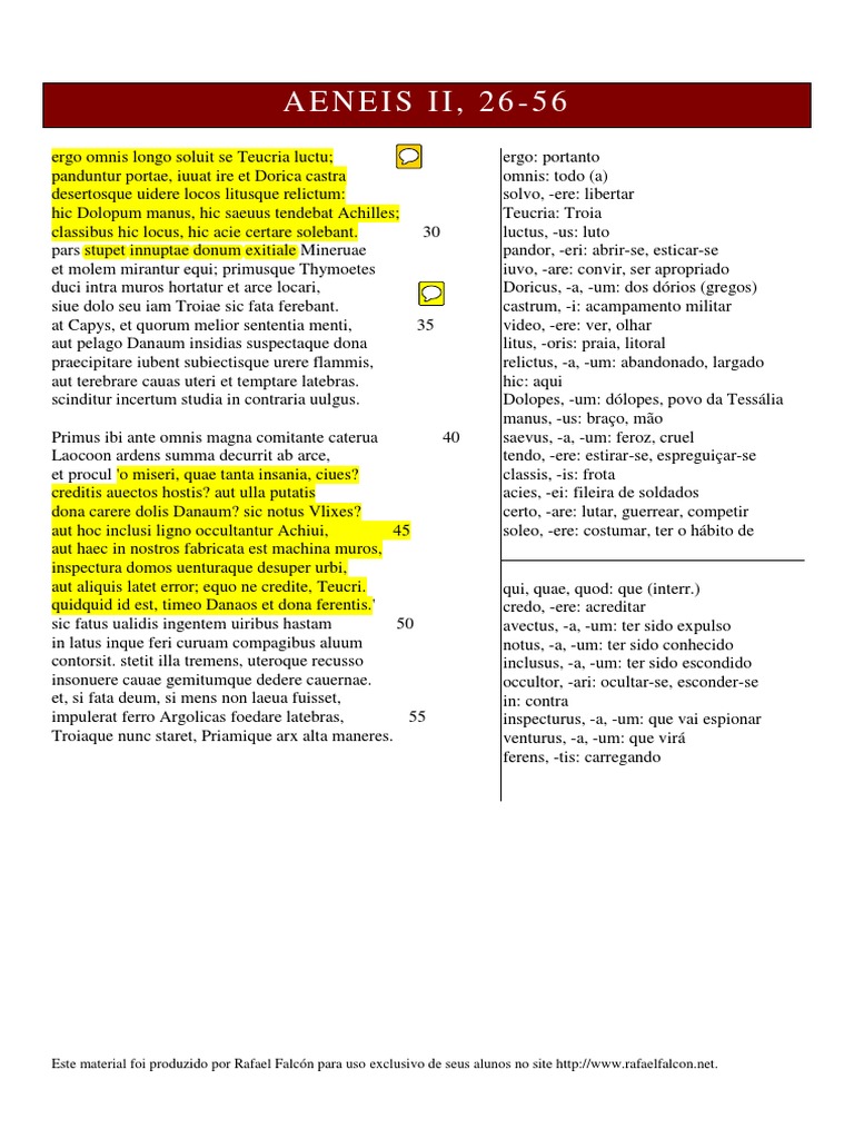 Aeneis 2 Unterrichtsmaterial , Vergils »Aeneis« im Unterricht – YOZJI