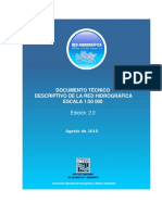Documento Tecnico Descriptivo de La Red Hidrografica 50K 2a Edición 2 PDF