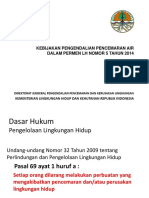 Baku Mutu Air Limbah Permen LH No.5 Tahun 2015 PDF