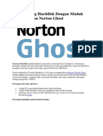 Cara Cloning Harddisk Dengan Mudah Menggunakan Norton Ghost