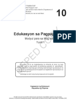 Modyul 1 - Ang Mga Katangian Ng Pagpapakatao (Learner's Guide)