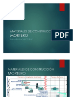 Materiales de Construcción - Mortero