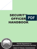Florida Security Officer Handbook (2016)