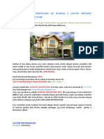 Tutorial cepat modeling 3d rumah 2 lantai dengan autocad architecture-part1.pdf