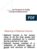 National Income Estimation Methods - Class