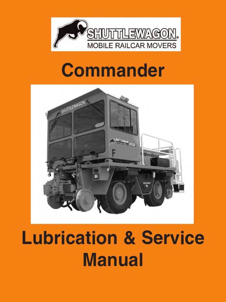 Shuttlewagon Commander Manual | PDF | Motor Oil | Valve