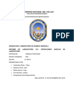 Informe 3 Operaciones Basicas