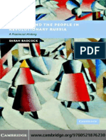 (New Studies in European History) Sarah Badcock-Politics and People Revolutionary Russia-Cambridge University Press (2007) PDF