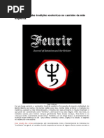 A Publicação Das Tradições Esotericas No Caminho Da Mão Esquerda