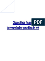 Dispositivos Finales, Intermediarios y Medios de Red