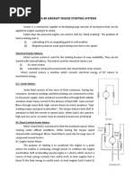 Ata-80 Aircraft Engine Starting Systems: Electrical Starter Motors