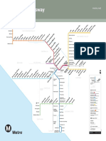 LA METRO Rail Map
