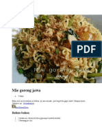 Mie Goreng Jawa