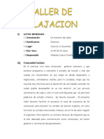 Taller - Tecnicas de Relajacion