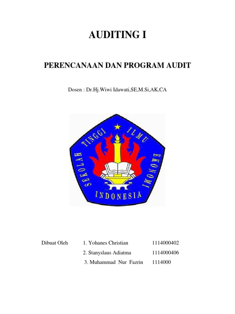 Prosedur Audit dan Pengujian Internal | PDF