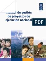 Manual de Gestión de Proyectos de Ejecución Nacional